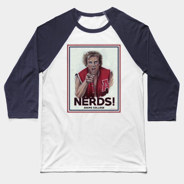 NERDS! Baseball T-Shirt by DasFrank